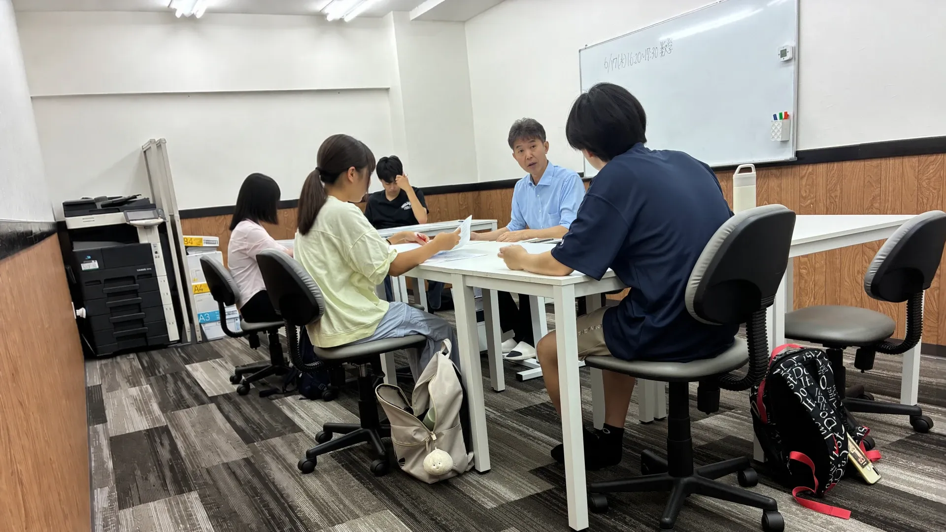 個別指導コースの授業の様子